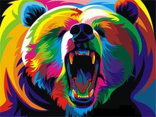 Load image into Gallery viewer, AZQSD Paints By Numbers Animals 50x40cm Pictures Oil Painting By Numbers Set Gift Coloring By Numbers Canvas Wall Set