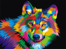 Load image into Gallery viewer, AZQSD Paints By Numbers Animals 50x40cm Pictures Oil Painting By Numbers Set Gift Coloring By Numbers Canvas Wall Set