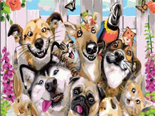 Load image into Gallery viewer, AZQSD Animals Oil Painting By Numbers For Adults Paints By Number Canvas Painting Kits 50x40cm DIY Gift Home Decor