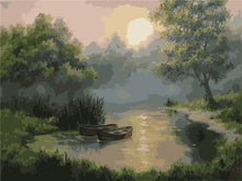 Load image into Gallery viewer, AZQSD DIY 50x40cm Paint By Numbers For Landscapes Home Decoration Oil Painting By Numbers Full Set For Adults