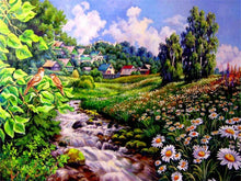 Load image into Gallery viewer, AZQSD DIY 50x40cm Paint By Numbers For Landscapes Home Decoration Oil Painting By Numbers Full Set For Adults